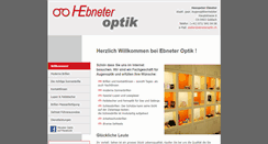 Desktop Screenshot of ebneteroptik.ch